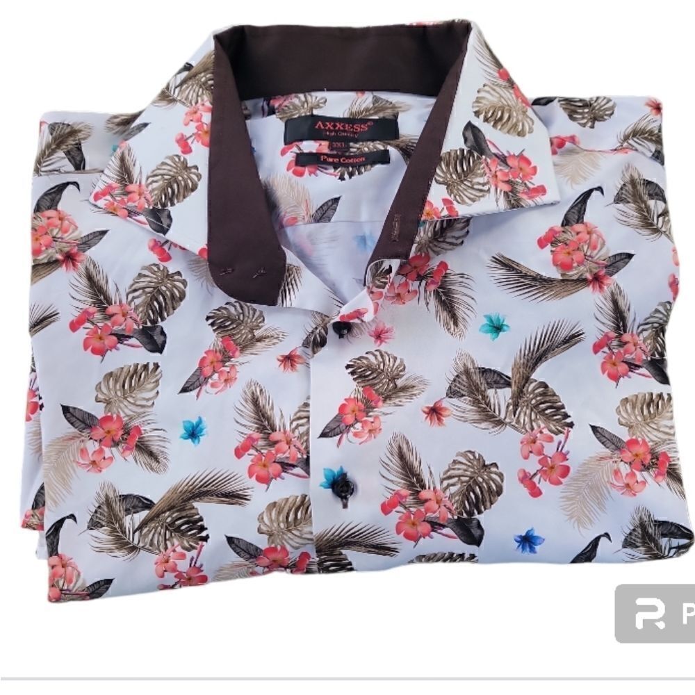 Axxess Palm Leaves Long Sleeve